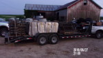 Feeders head to Wilmer Texas and crates to Haskel Texas