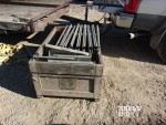 3   LEFT - Picture 6 of 6 -- 22 steel crates solid iron with dividers .  Nipple water for sow and piglet . Stainless sow feeder. Steel and plastic dividers - $150 each  These can be disassembled and put on a pallet