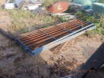 pic 2 of 2 - 4 gates - $35 each - 32" tall by 9 foot , 1 1/2" long  -109 1/2 " long