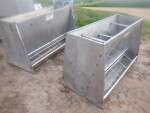 pic 3 of 3  - 2 left  Vittetoe Stainless double sided 5 hole feeders - 60" long by 35" tall by 30" wide at $160 each.