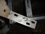 pic 3 of 4 , stainless brackets to mount gates or anything in place  7 inch by 11 "  - $3 each