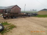 trailer load of tri bar flooring headed out to Auburn Iowa
