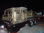 Trailer headed out to Thorp, Mosinee,, and Depere Wisc.