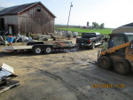 trailer headed back to Hopkinton Iowa with gates
