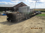 Load headed to Knoxville , IA, west point NE, and Merino Colorado