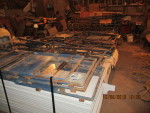 4 pallets - 10 crates and floors to Talent Oregon on yrc  frt