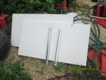 new plastic pvc dividers by 37 ” long at $16.50 each and pvc channel is $4