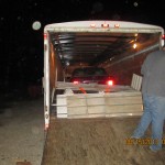 4.30 in the morning and we are loading Ontario Oregon and Gold Bar WA