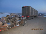 125 sow feeders sent to Missouri on a Semi