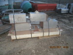 A pallet with heat mats, floors ,and feeders for PA