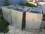 1 hog slat feeders - 40" by 24" wide by 36" tall - $160 each Real nice if you are feeding only a few pigs or limited on pen size